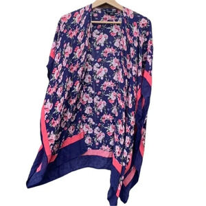 Mario Serrani one size floral kimono